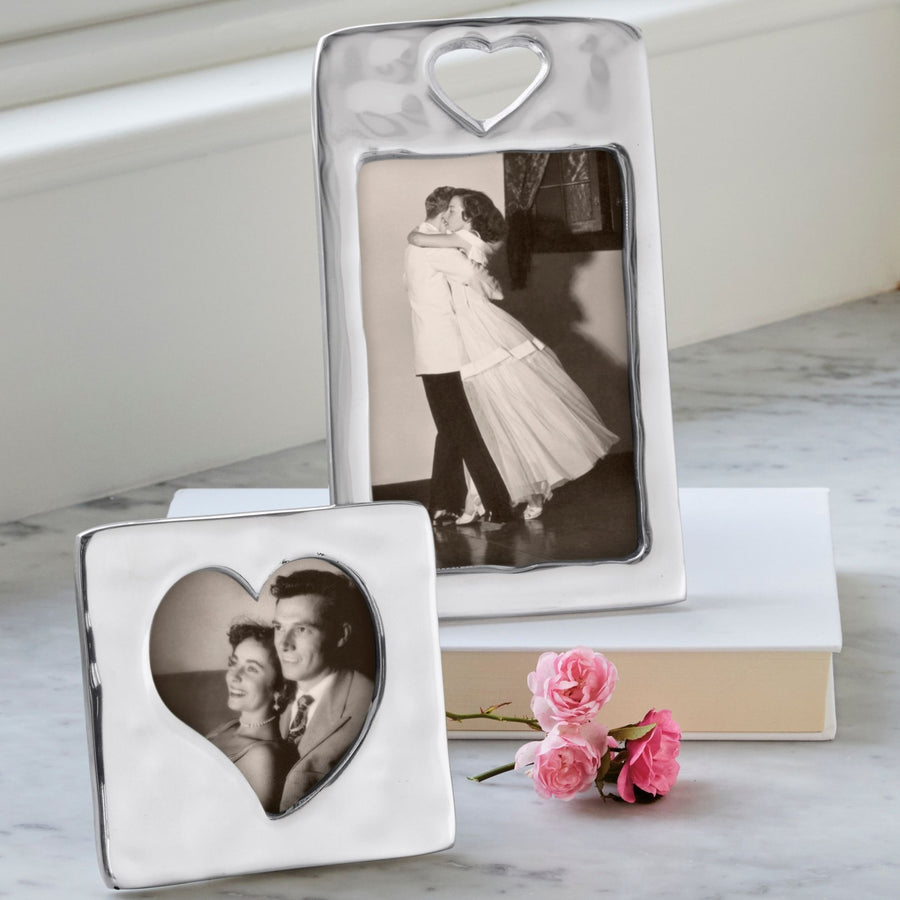 Small Square Open Heart Picture Frame | Mariposa
