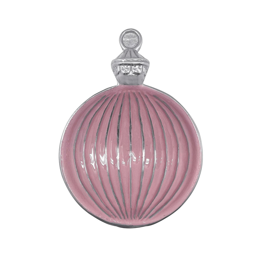 Pink Ornament Candy Dish