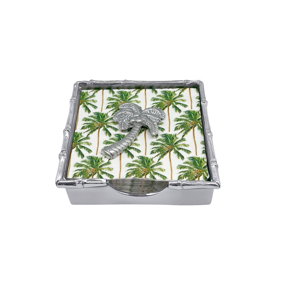 Boîte à serviettes en bambou palmier