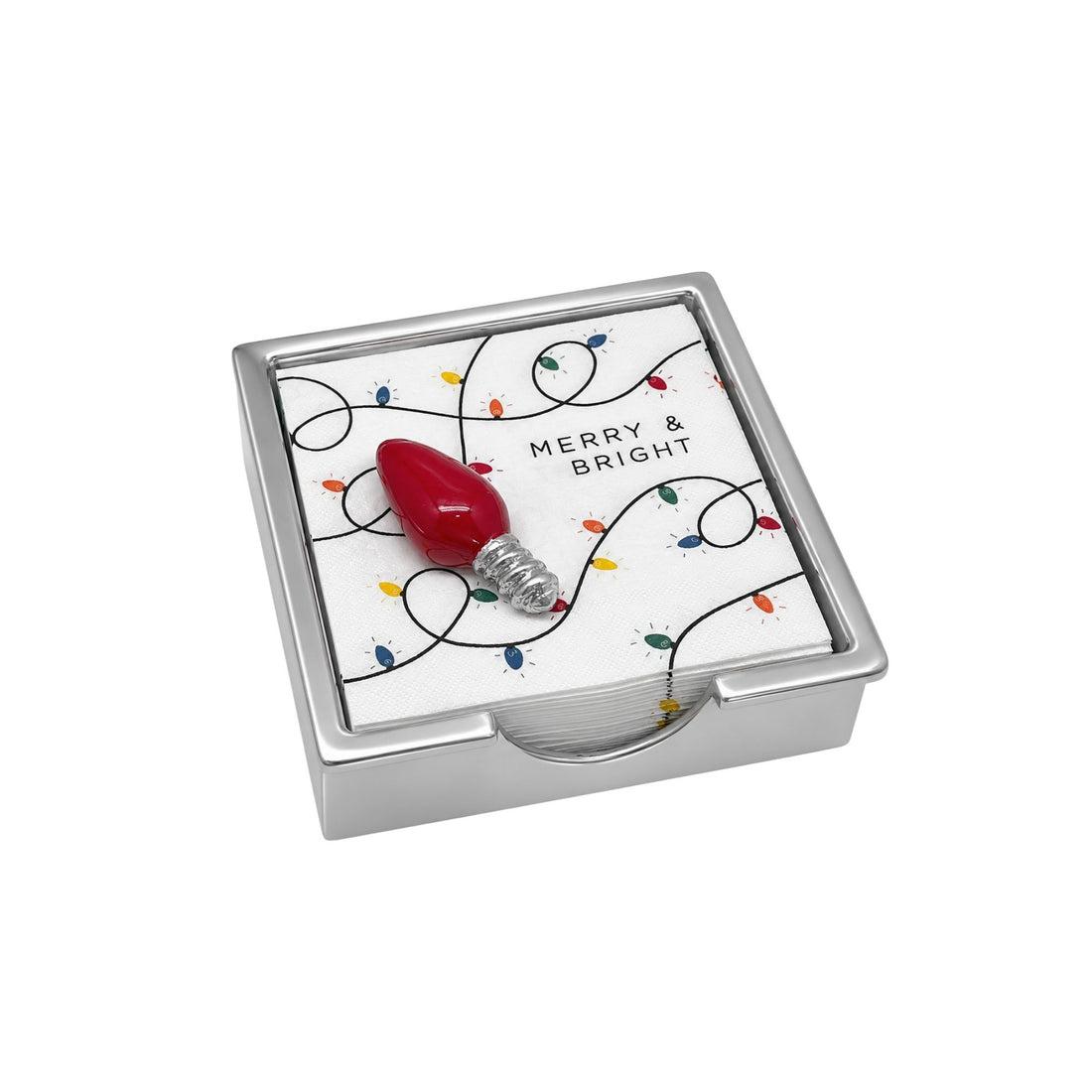 Red Bulb Signature Napkin Box Set