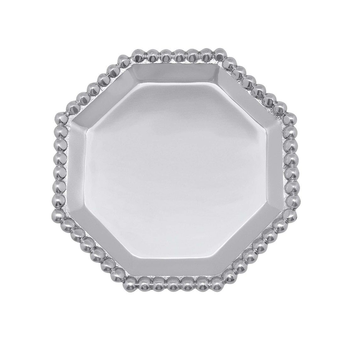 Pearled Octagonal Canape Plate