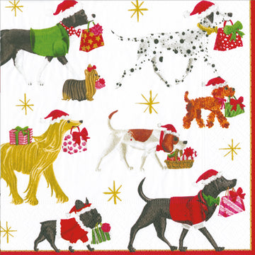 Christmas Delivery Cocktail Napkin By Caspari