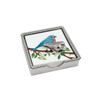 Bird Beaded Napkin Box Set