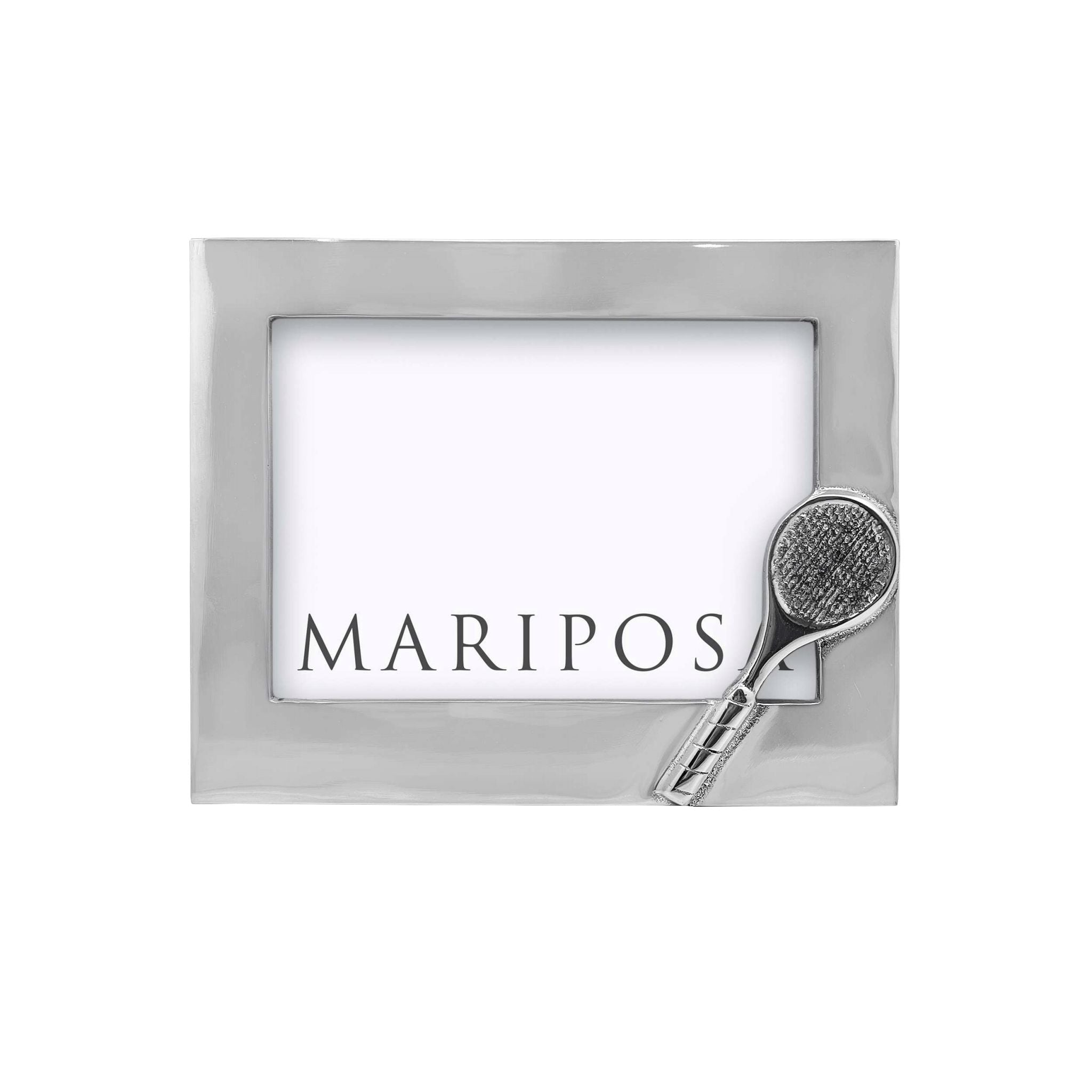 Tennis Racquet Engravable 5x7 Frame | Mariposa