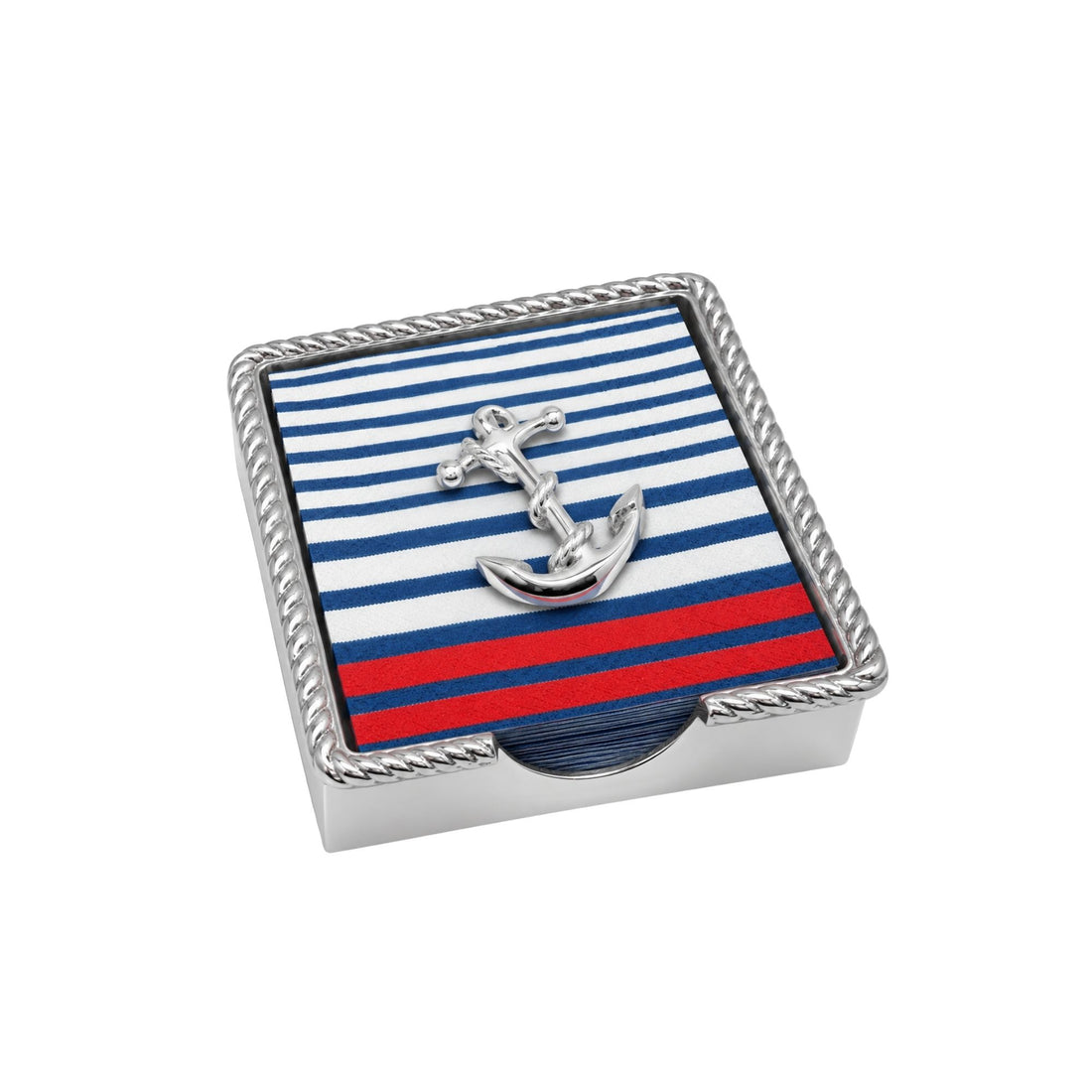 Coffret de serviettes en corde d'ancrage