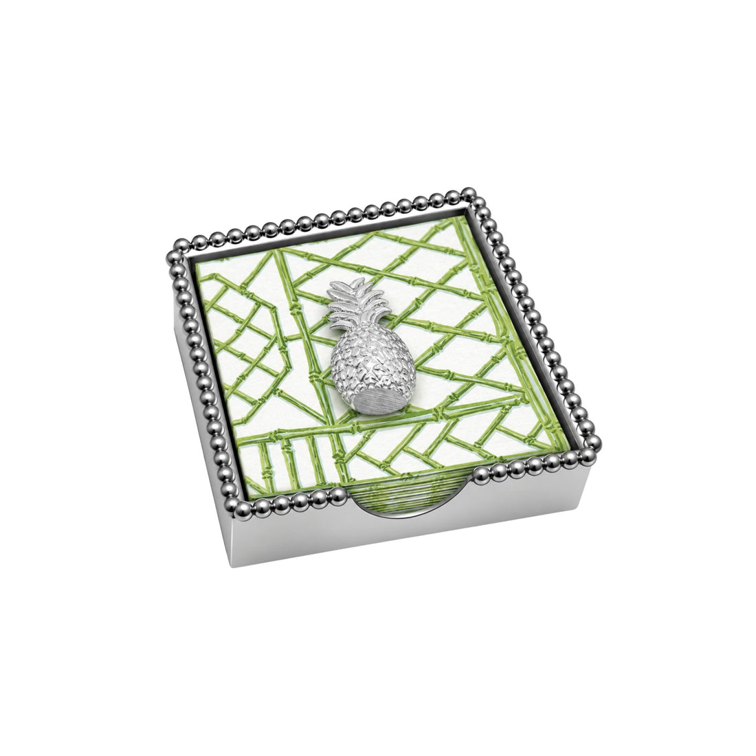 Boîte à serviettes en perles d'ananas