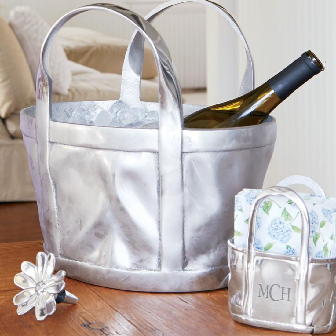 Tote Bag Wine Bucket