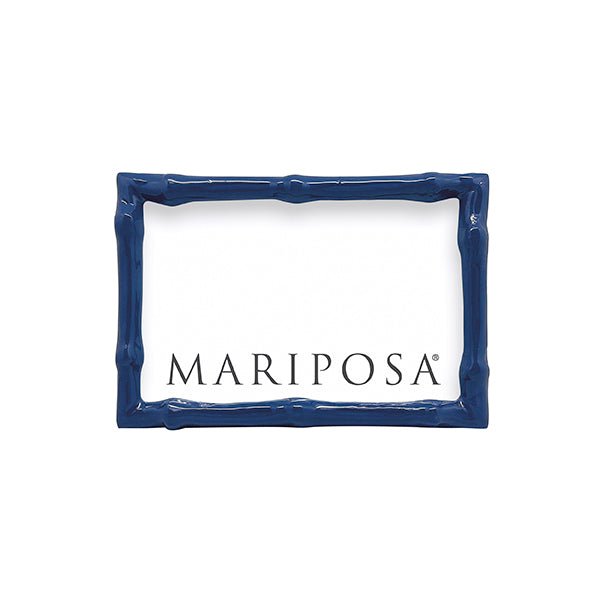 Bamboo Blue 4x6 Frame- | Mariposa