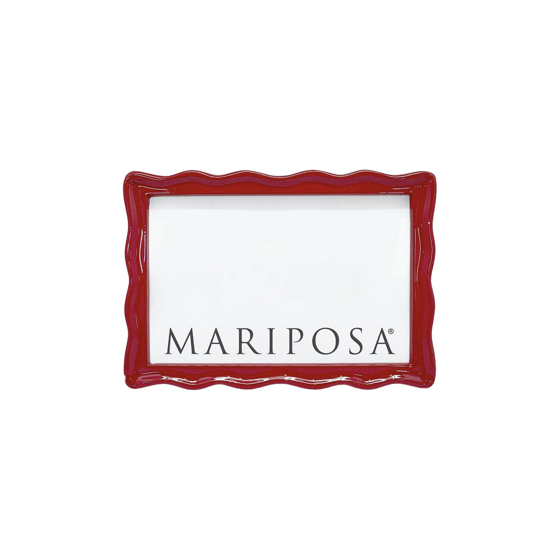 Wavy Red 4x6 Frame