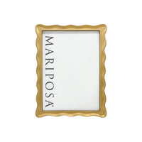 Wavy Gold 5x7 Frame