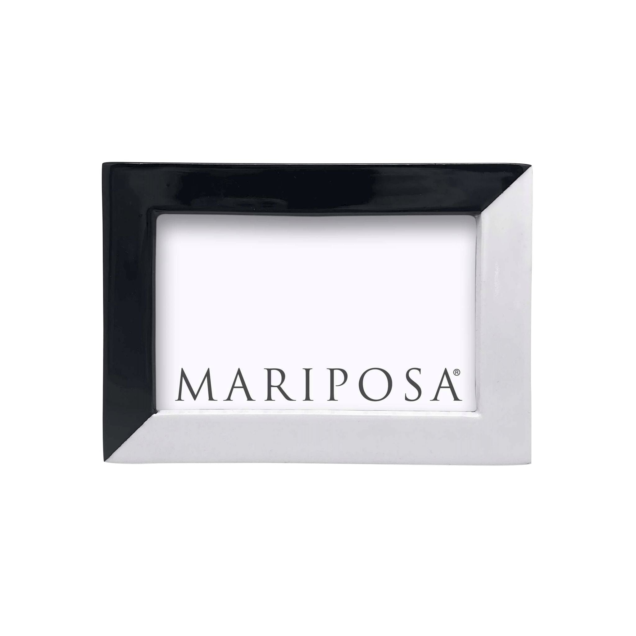 Cutting Edge Black and White 4x6 Frame – Mariposa