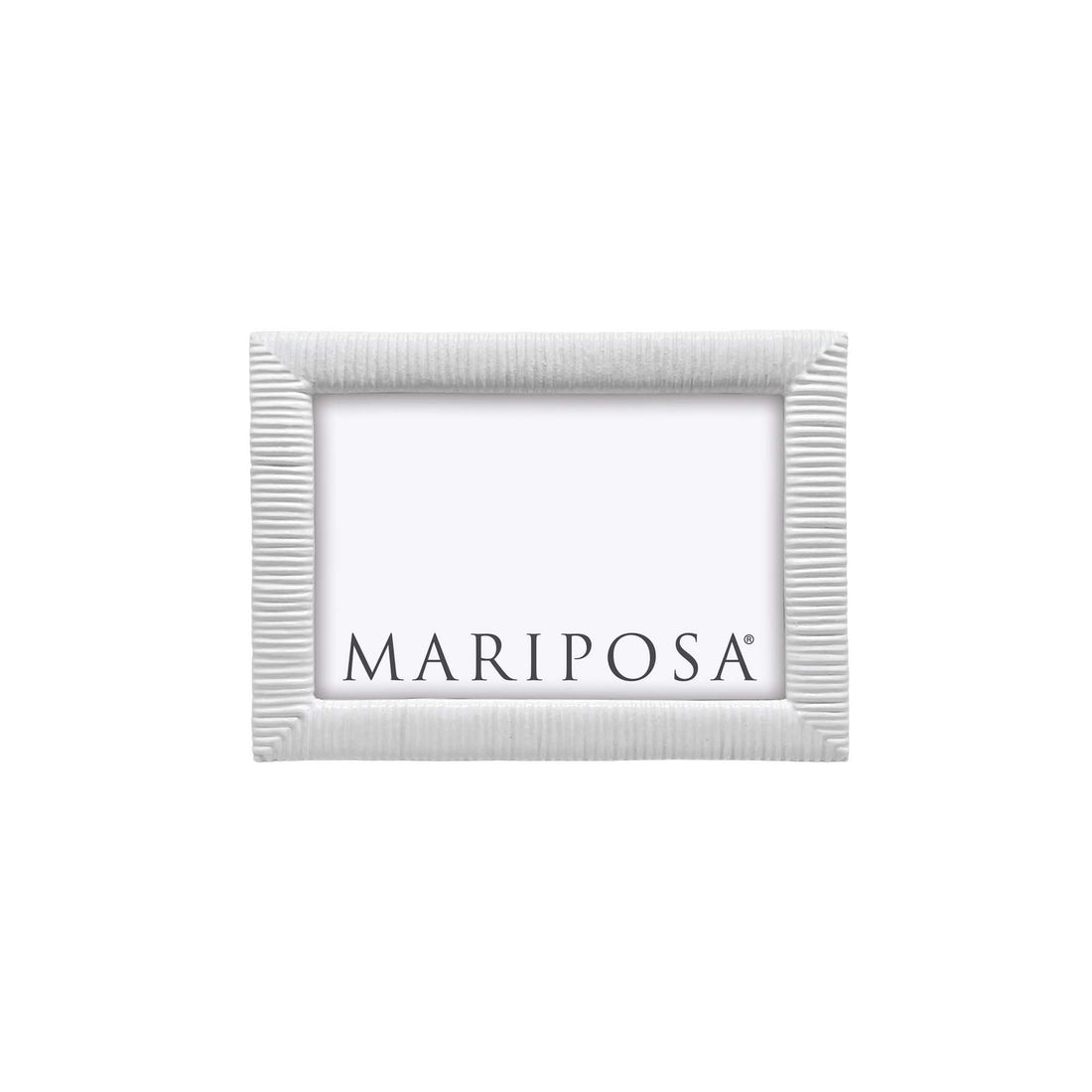 Woven White 4x6 Frame