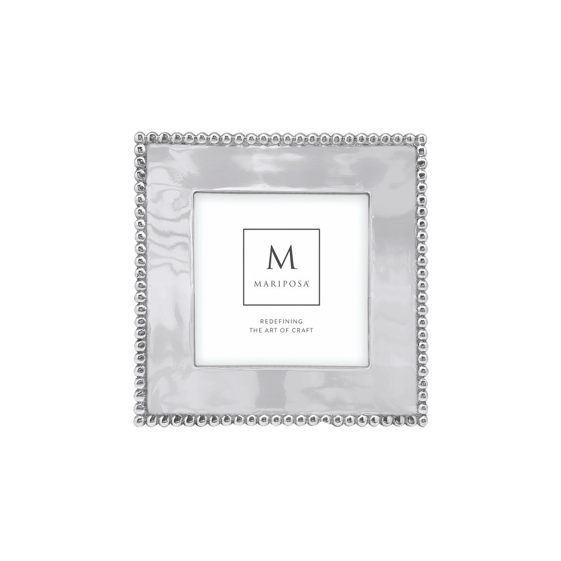 Beaded 4x4 Engravable Frame