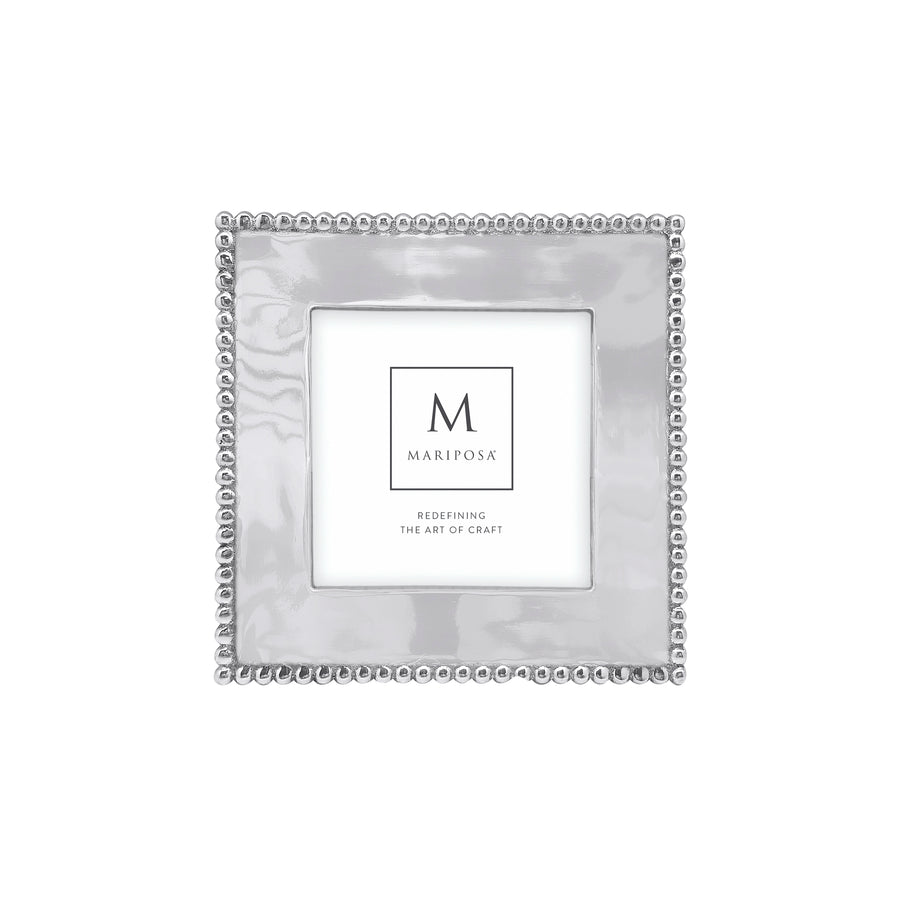 Beaded 4x4 Engravable Frame
