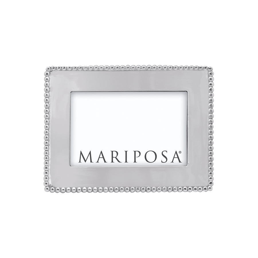 Beaded 4x6 Engravable Frame