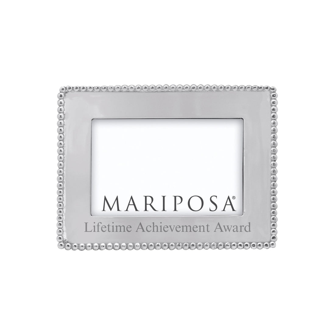 Beaded 4x6 Engravable Frame