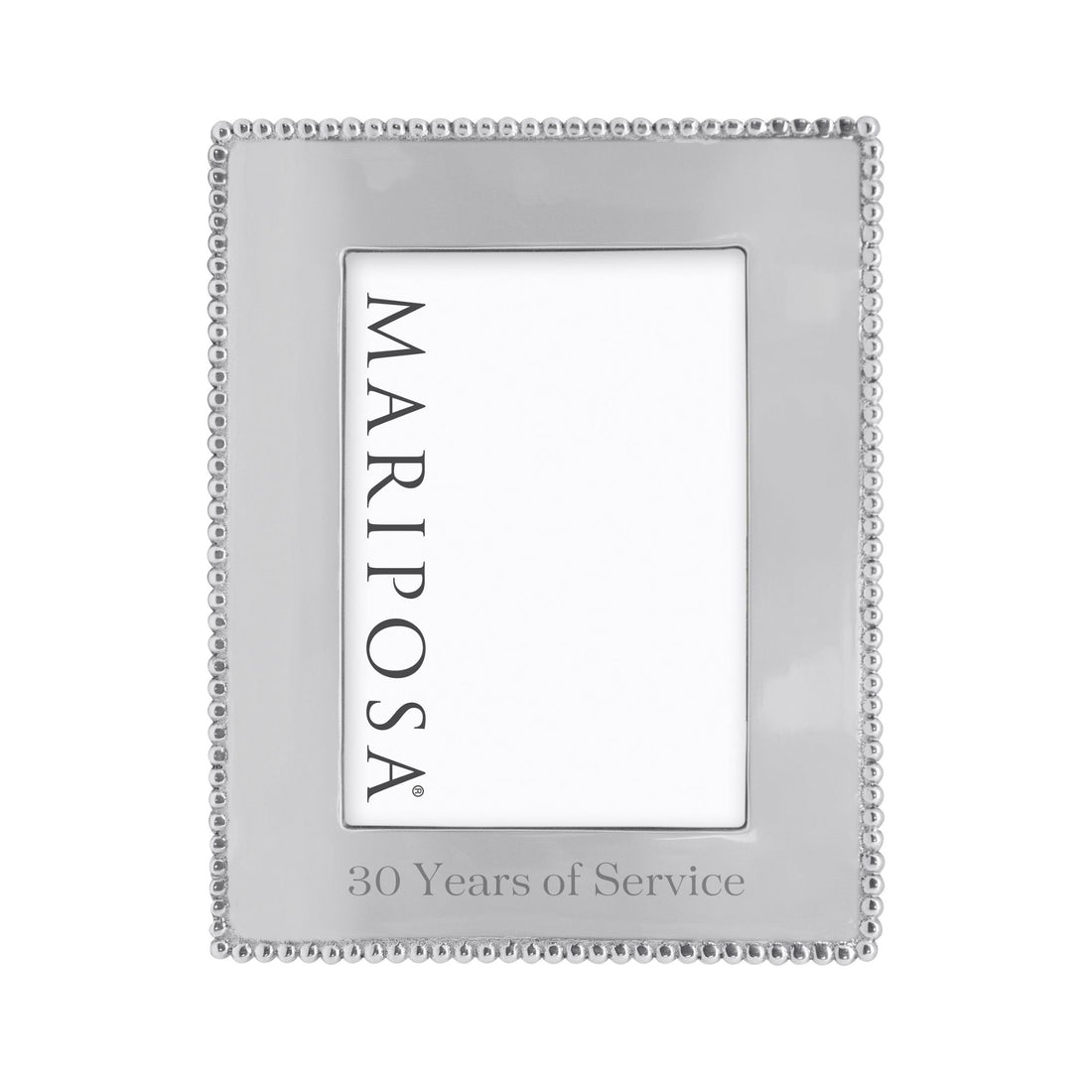 Beaded 8x10 Engravable Frame