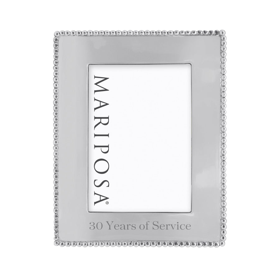 Beaded 8x10 Engravable Frame
