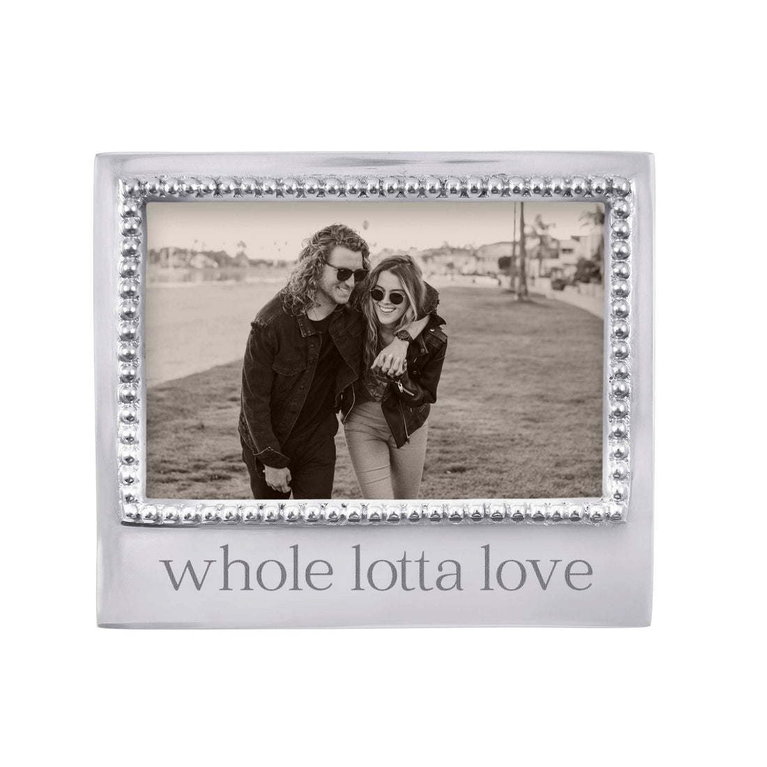 WHOLE LOTTA LOVE Beaded 4x6 Frame