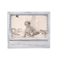 Twinkle Twinkle Little Star Beaded 4x6 Frame
