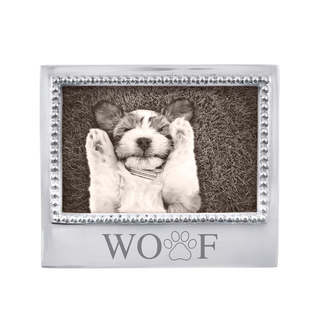 WOOF Beaded 4x6 Frame
