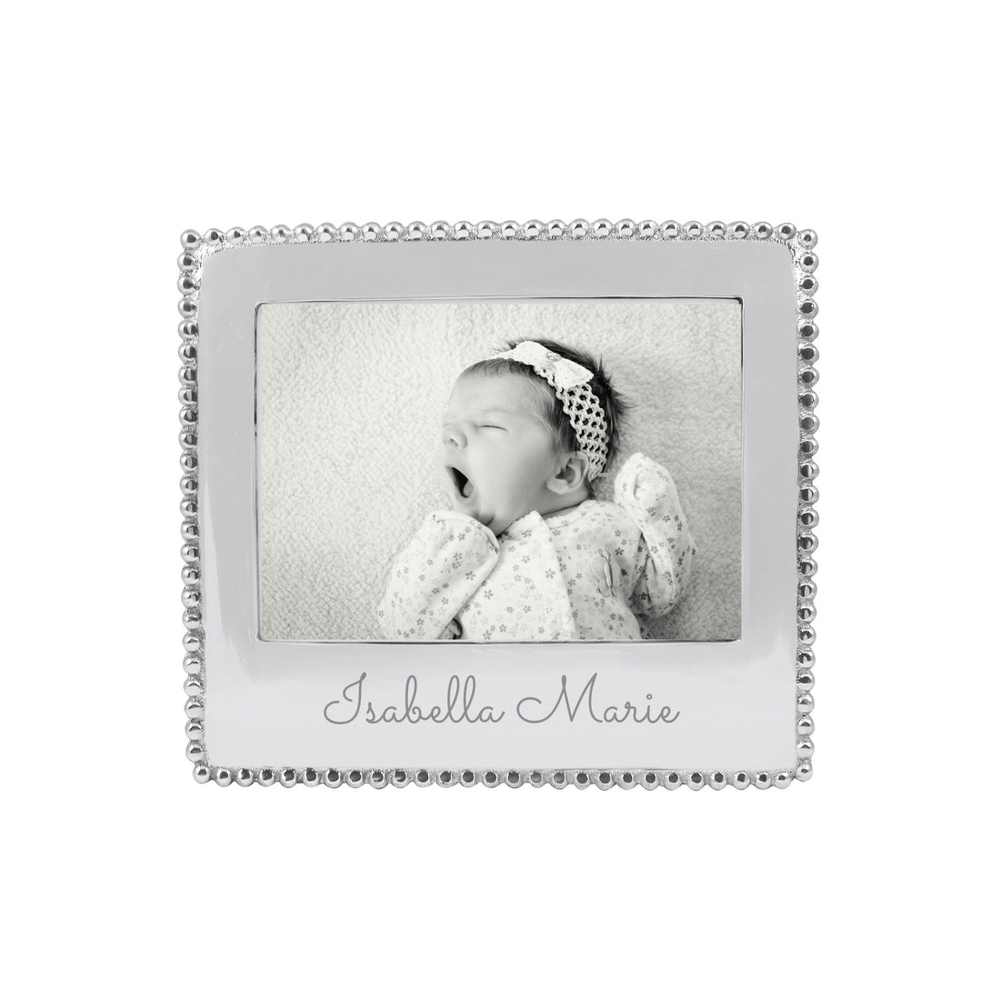Beaded 5x7 Statement Frame - ENGRAVE!