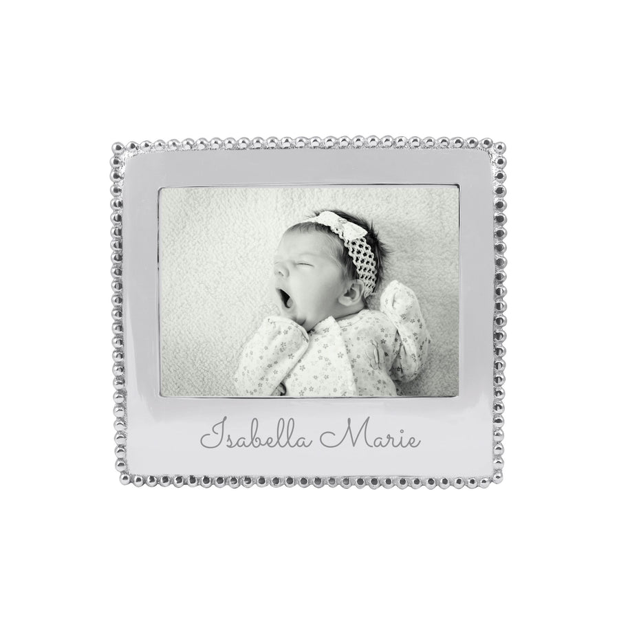 Beaded 5x7 Statement Frame - ENGRAVE!