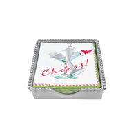 Boîte à serviettes en perles cocktail