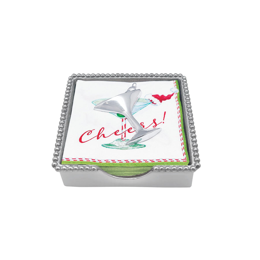Cocktail Beaded Napkin Box