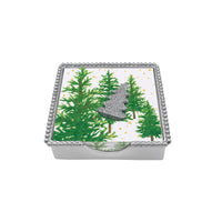 Dotty Tree Beaded Napkin Box