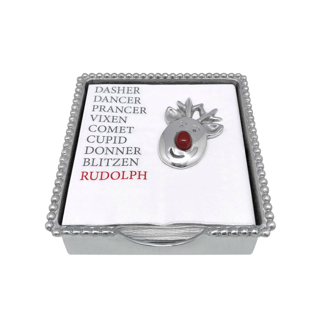 Coffret de serviettes en perles Rudolph