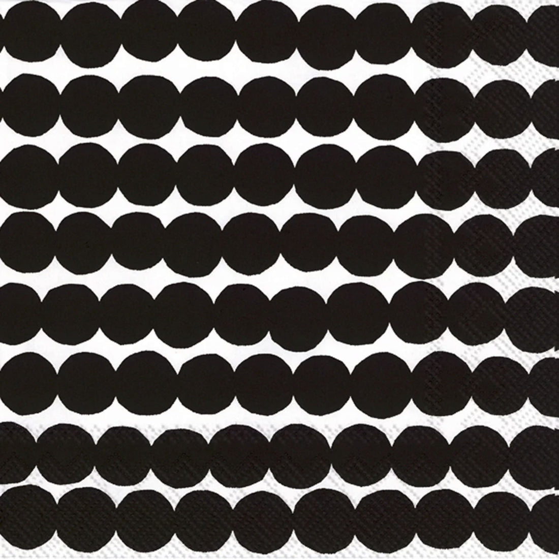 Rasymatto Black Cocktail Napkin by Boston International