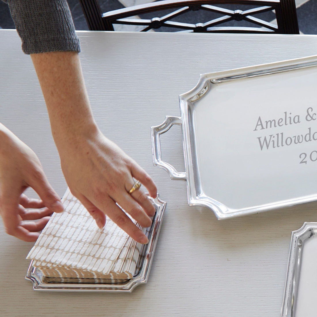 Linzee Square Plate