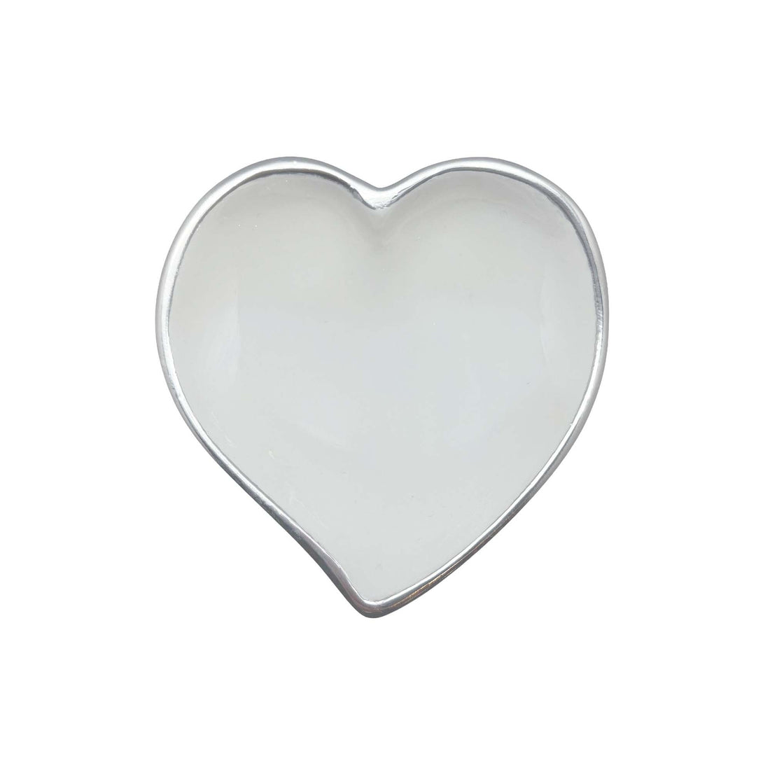 White Heart Trinket Dish
