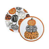 Pumpkins Beaded Coaster Set