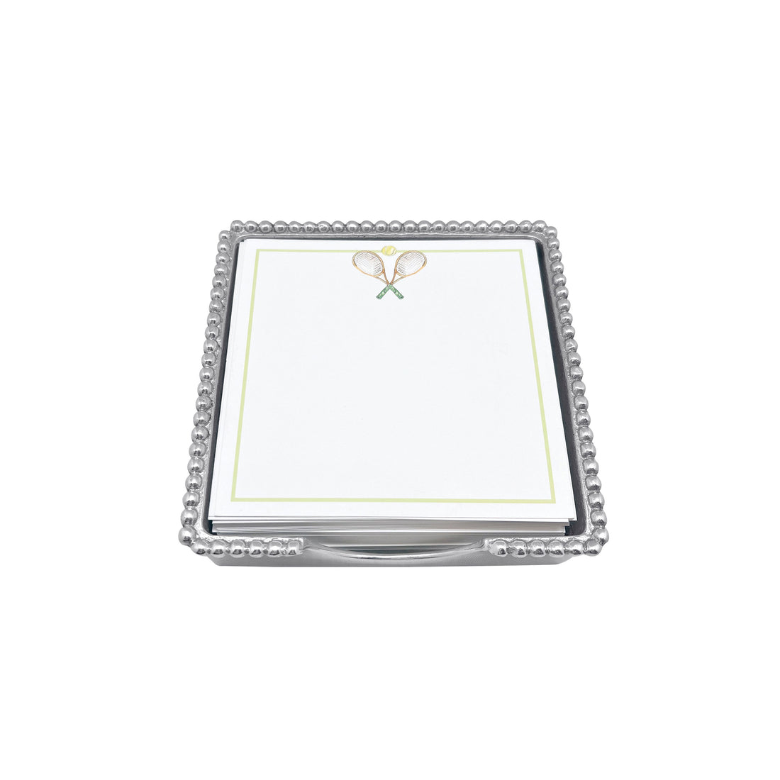 Tennis Beaded Note Pad Set