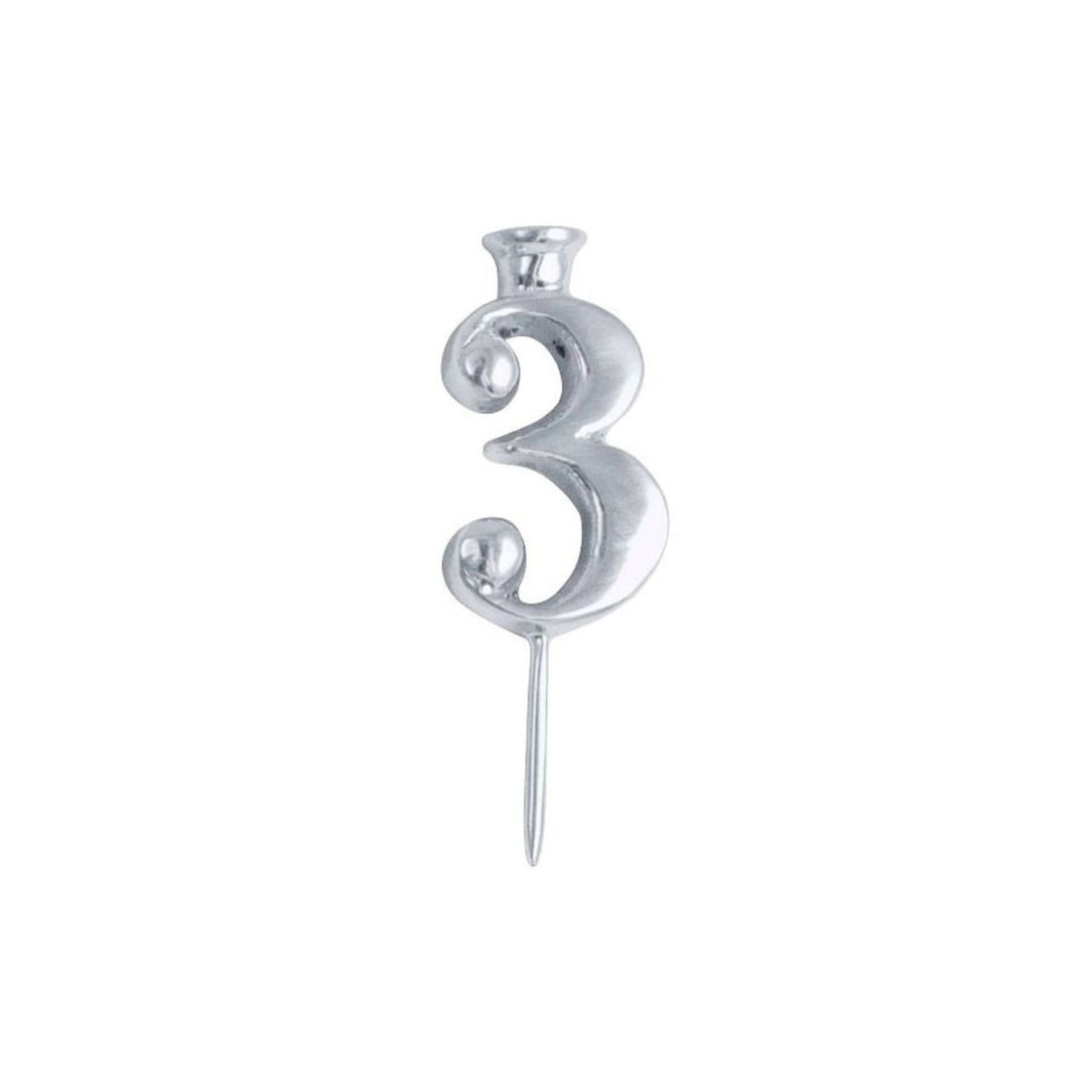 Number Candle Holder - Number 3