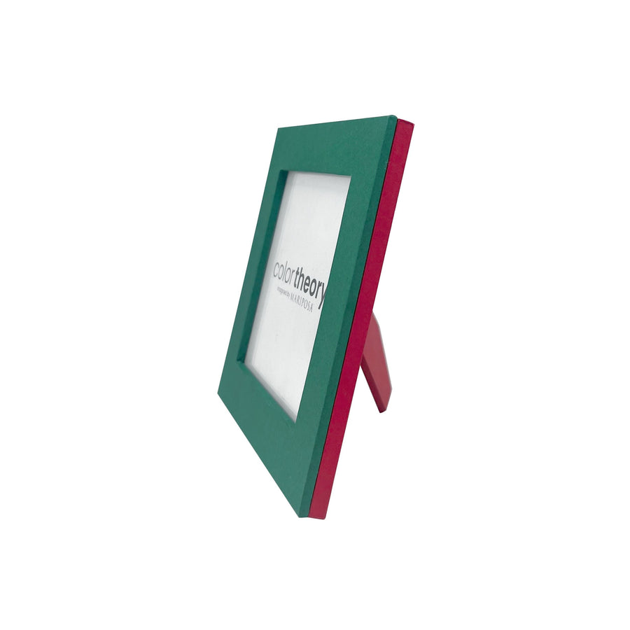 Double Sided Emerald and Red 4x4 Frame