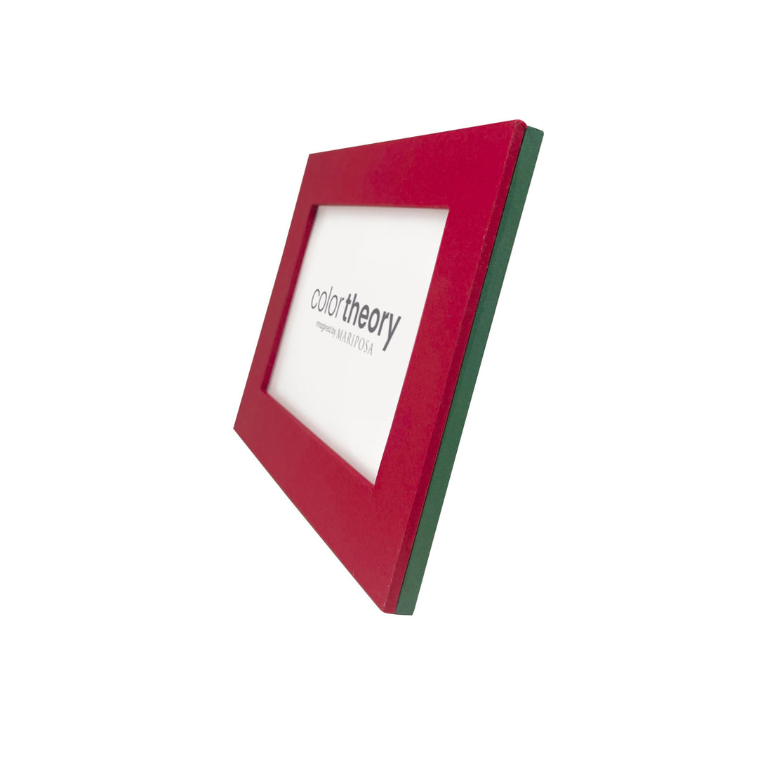 Double Sided Red and Emerald 4x6 Frame