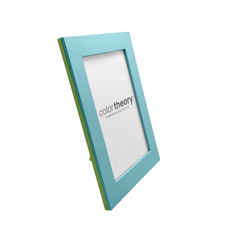 Double Sided Sky Blue and Meadow Green 5x7  Frame