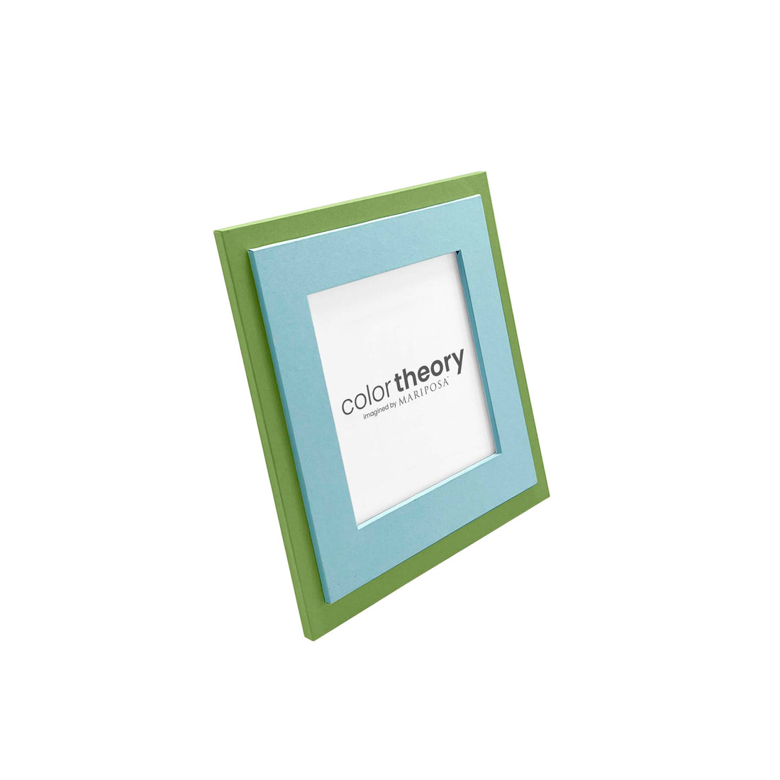 Tiered Sky Blue and Meadow Green 4x4  Frame