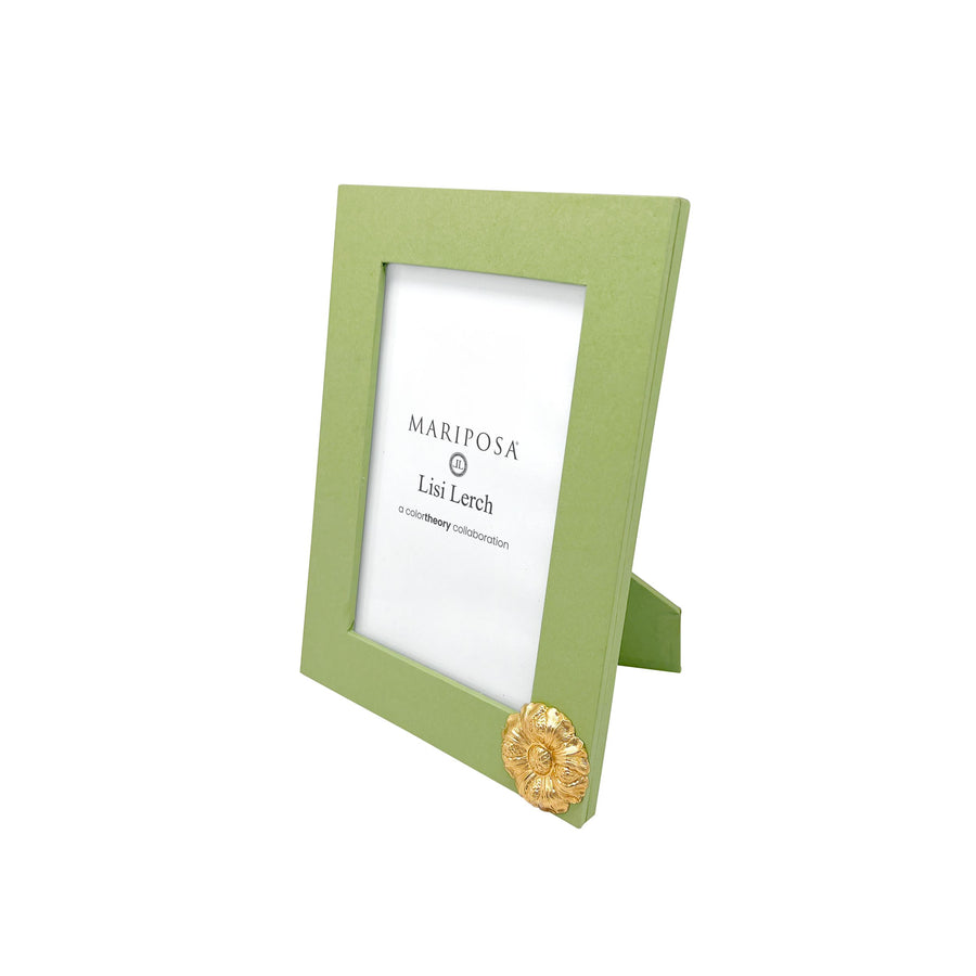 Flower Meadow Green 4x6 Frame