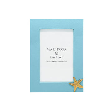 Starfish Sky Blue 4x6 Frame