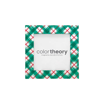 Green and Red Plaid 4x4 Frame