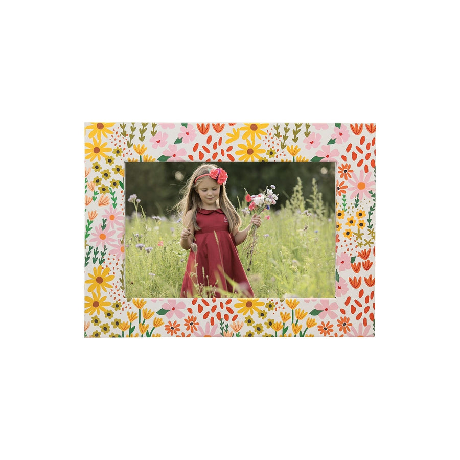 Double Sided Botanical and Meadow 4x6 Frame