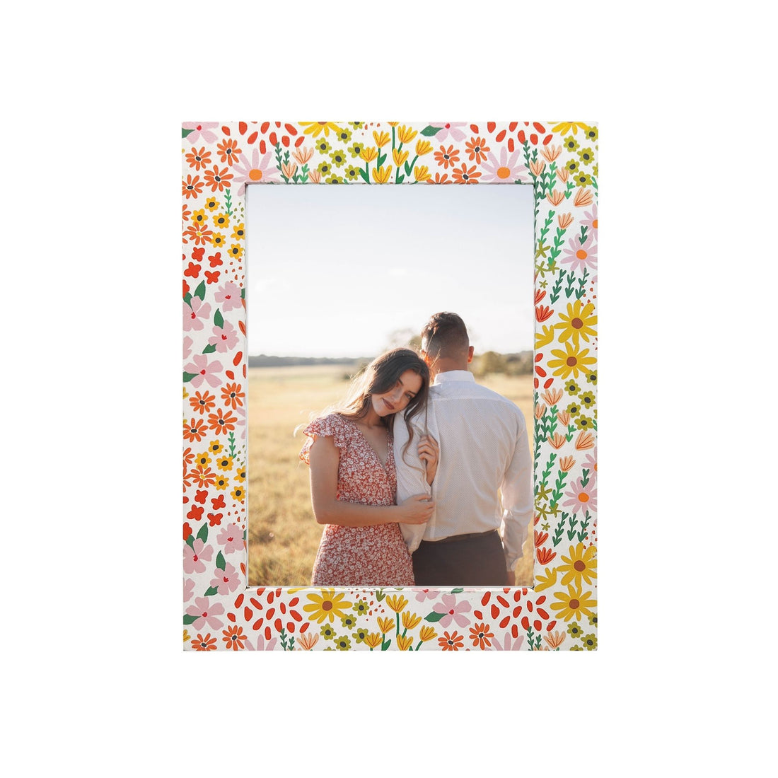 Double Sided Botanical and Meadow 5x7 Frame