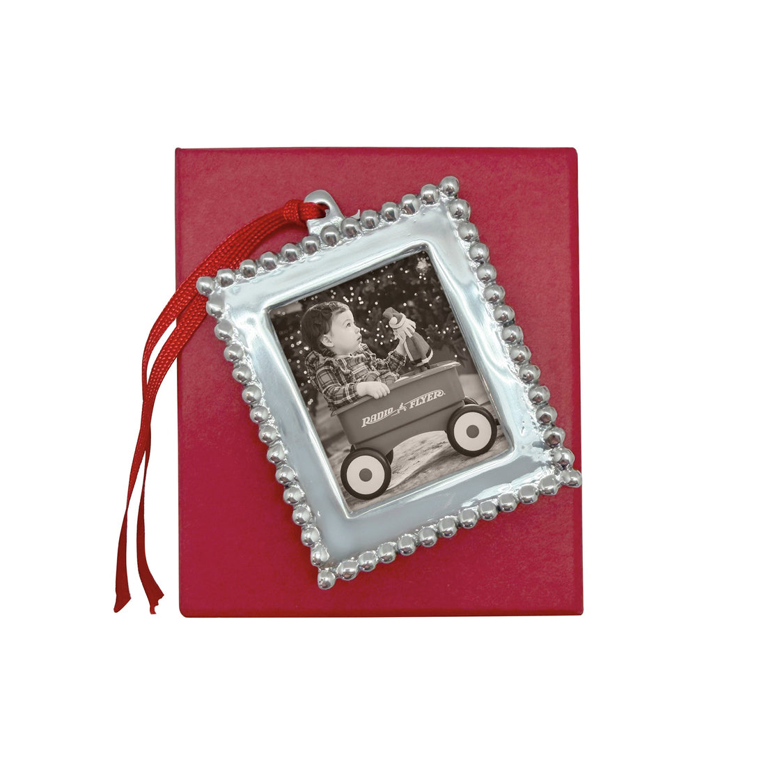 Beaded Photo Ornament