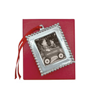 Beaded Photo Ornament