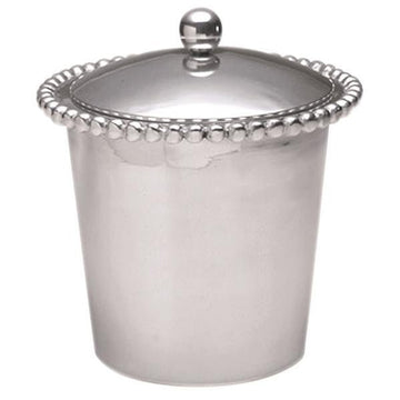 Pearled Ice Bucket | Mariposa Barware