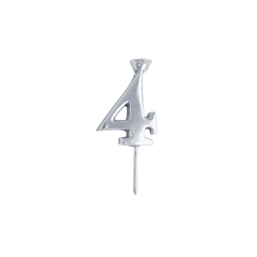 Number Candle Holder - Number 4